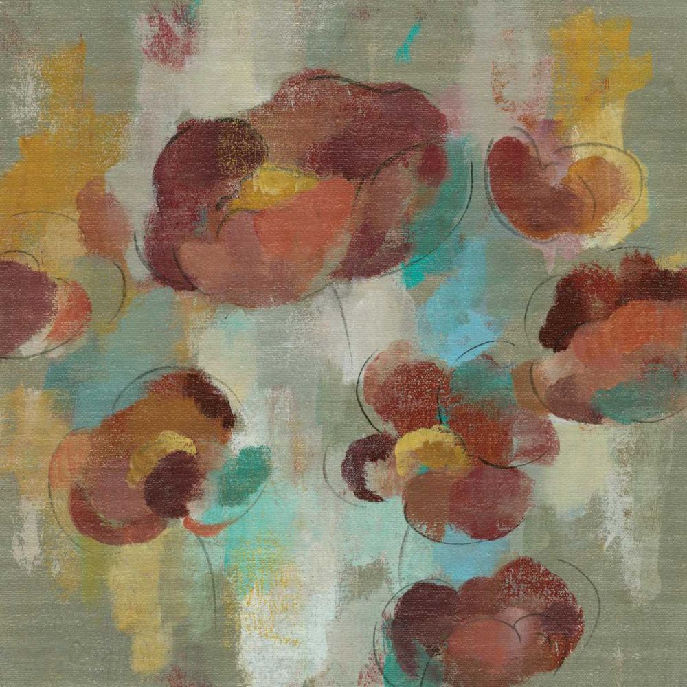 Marsala Blooms III art print by Silvia Vassileva for $57.95 CAD
