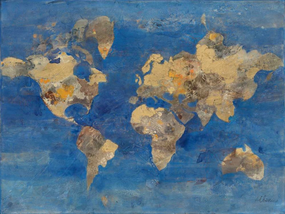 Golden World art print by Albena Hristova for $57.95 CAD
