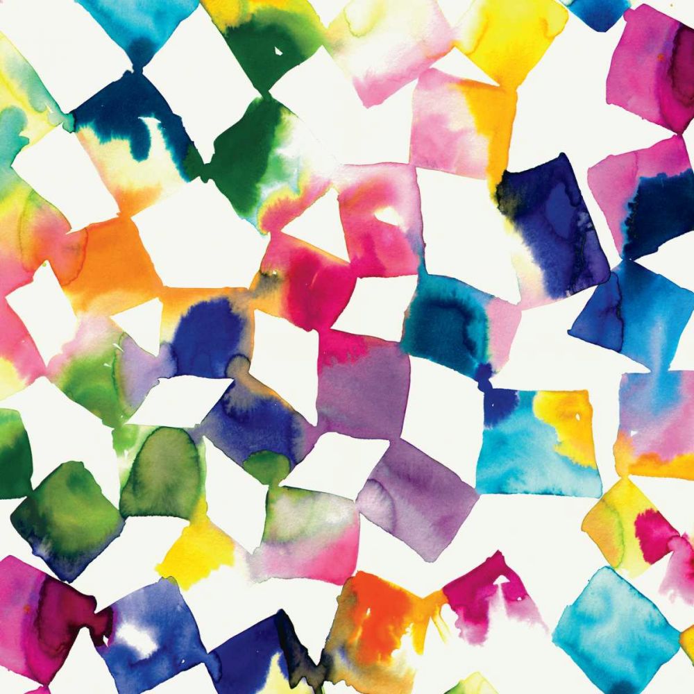 Colorful Cubes art print by Wild Apple Portfolio for $57.95 CAD