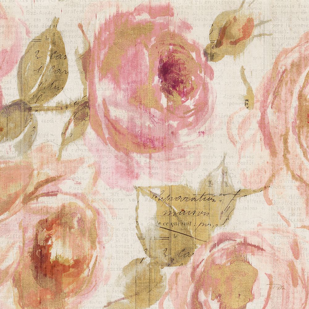 Touch of Rose III art print by Alain Pelletier for $57.95 CAD