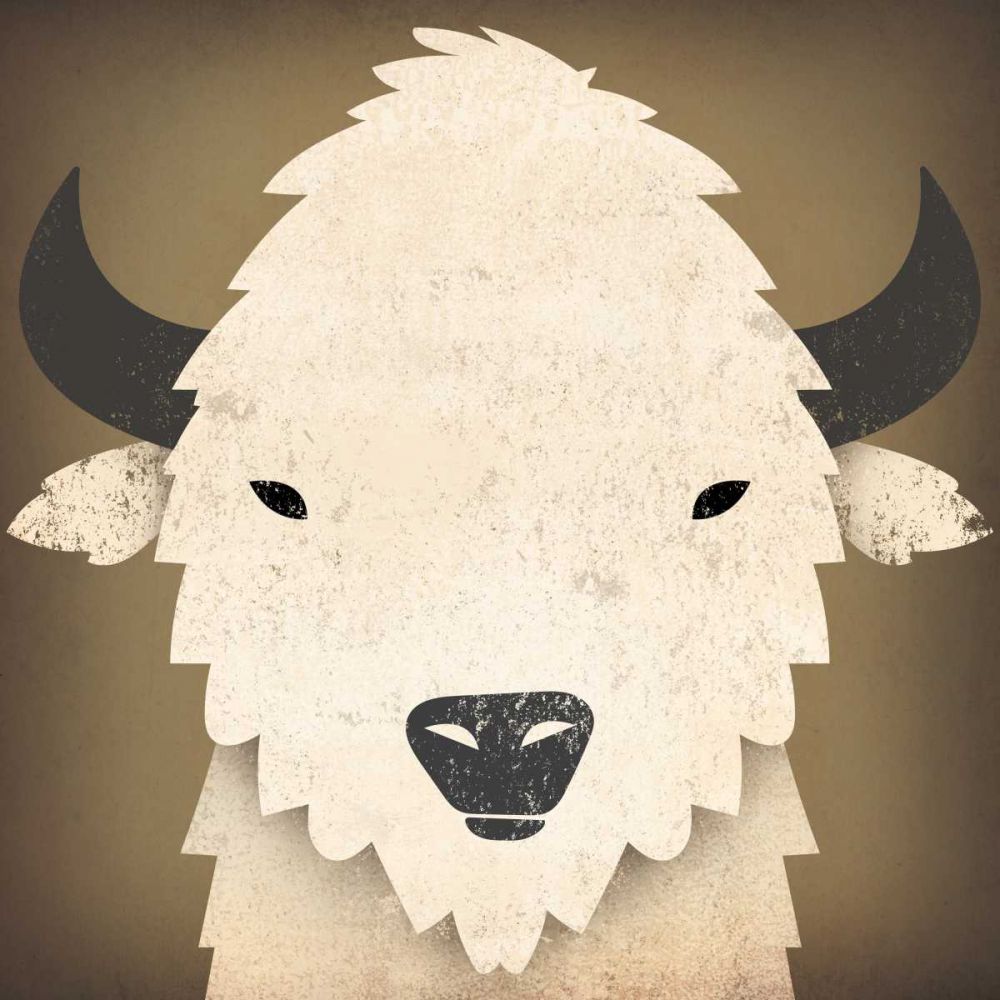 Buffalo I art print by Ryan Fowler for $57.95 CAD