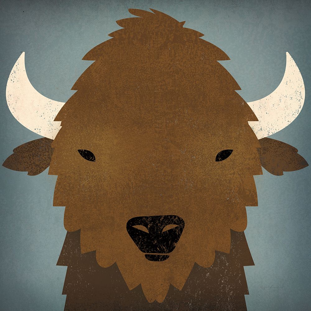Buffalo II art print by Ryan Fowler for $57.95 CAD