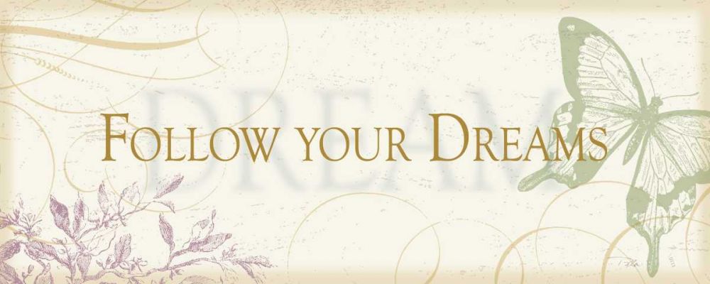 Follow  your dreams art print by Pela for $57.95 CAD