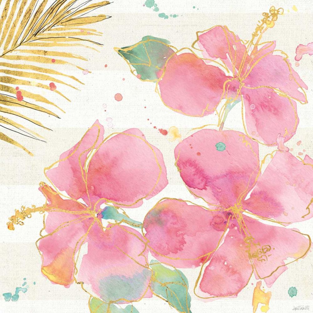 Flamingo Fever VII art print by Anne Tavoletti for $57.95 CAD