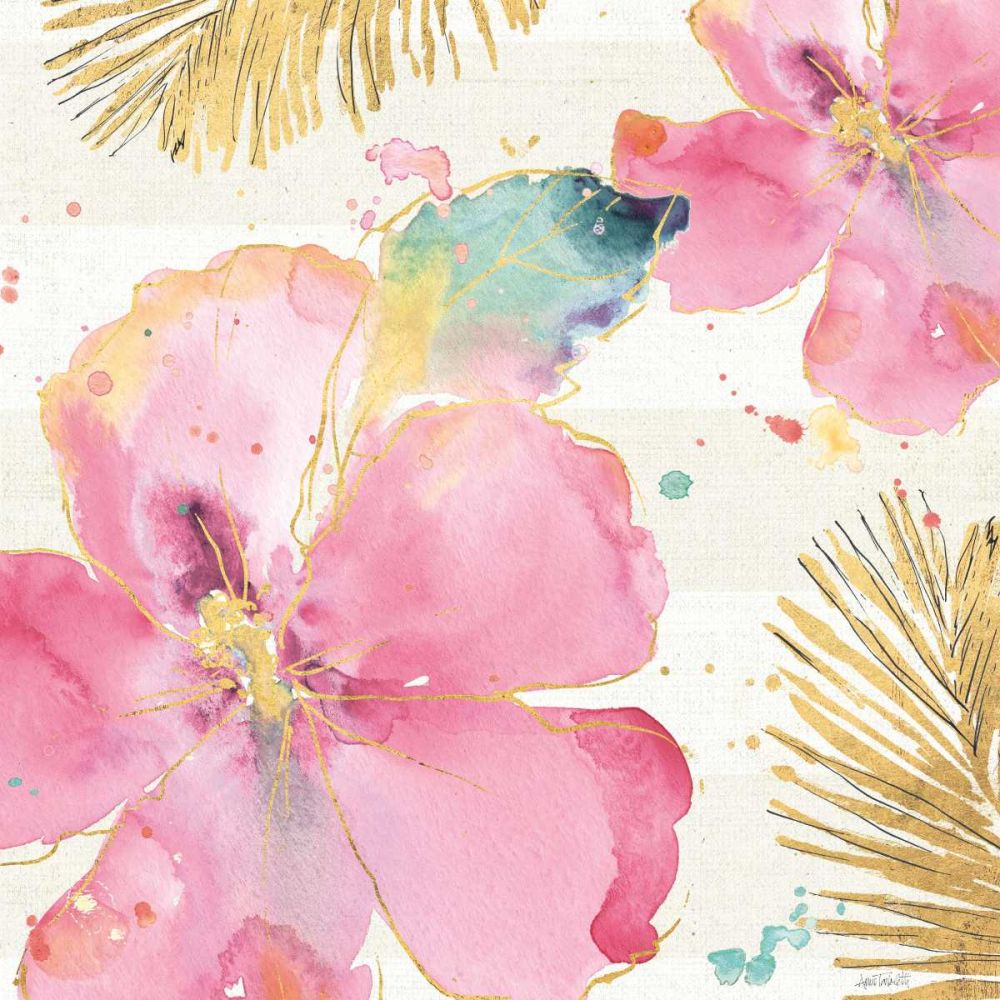 Flamingo Fever VIII art print by Anne Tavoletti for $57.95 CAD