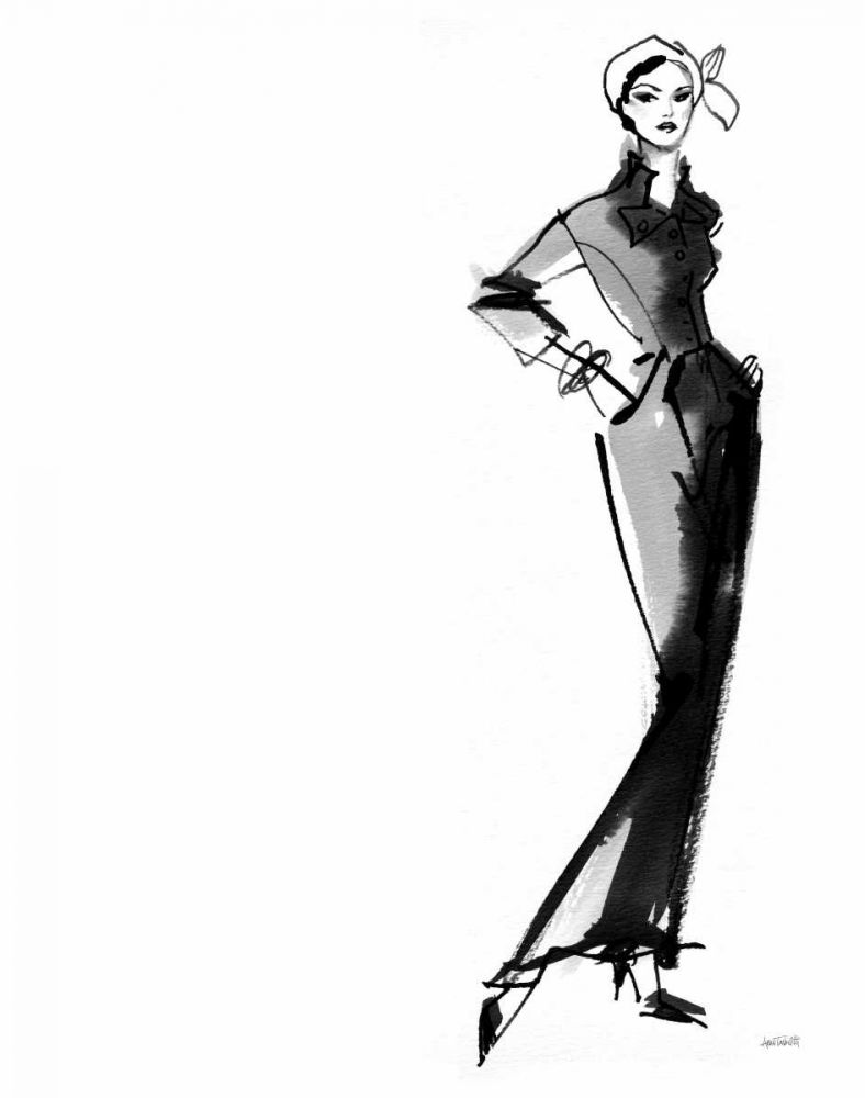 Fifties Fashion III art print by Anne Tavoletti for $57.95 CAD