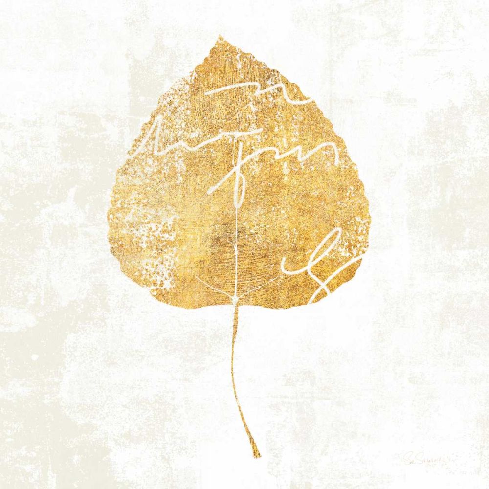 Bronzed Leaf II art print by Sue Schlabach for $57.95 CAD