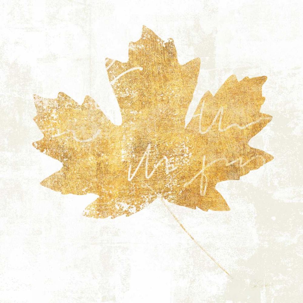 Bronzed Leaf IV art print by Sue Schlabach for $57.95 CAD