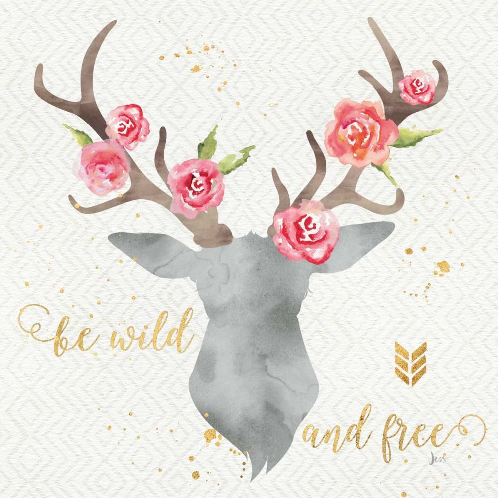 Wild Bohemian I art print by Jess Aiken for $57.95 CAD