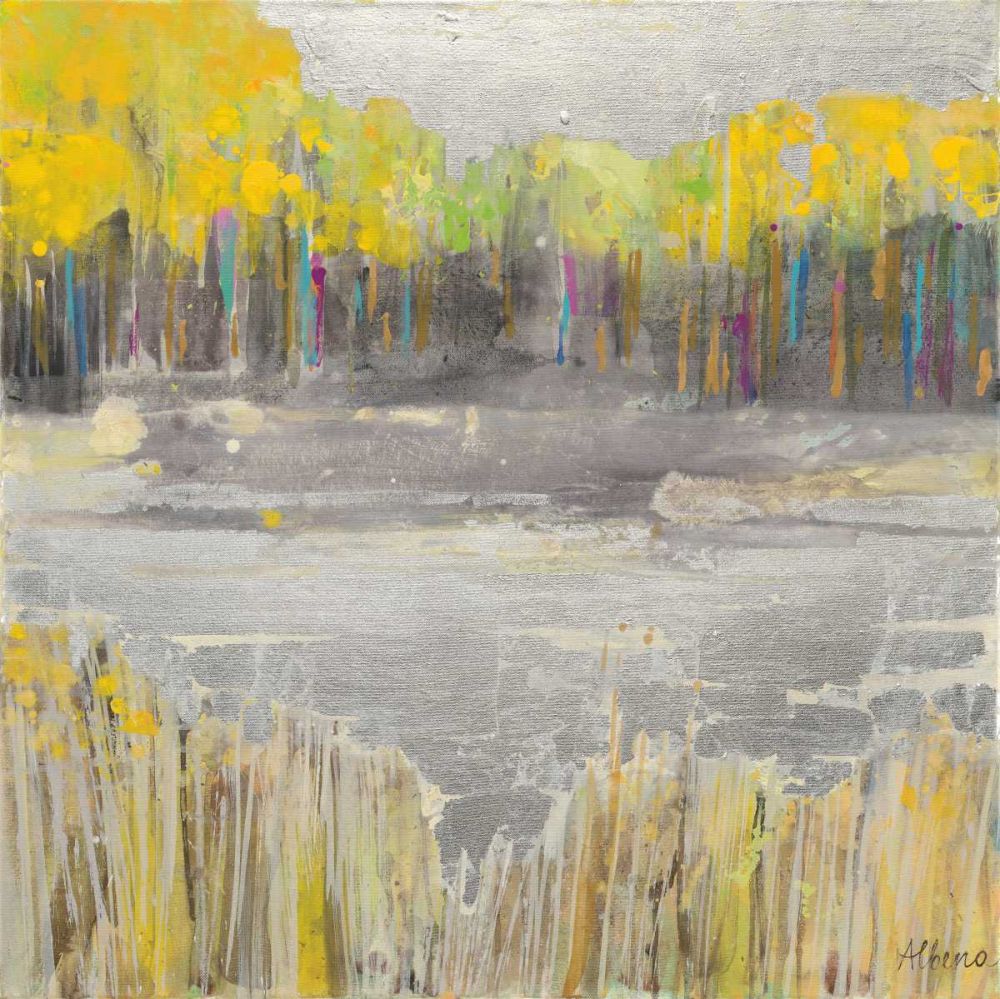 Silver Landscape art print by Albena Hristova for $57.95 CAD