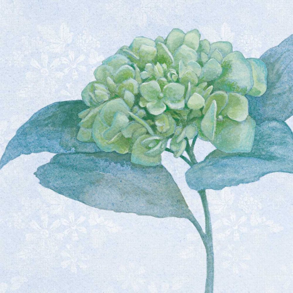 Blue Hydrangea II art print by Beth Grove for $57.95 CAD