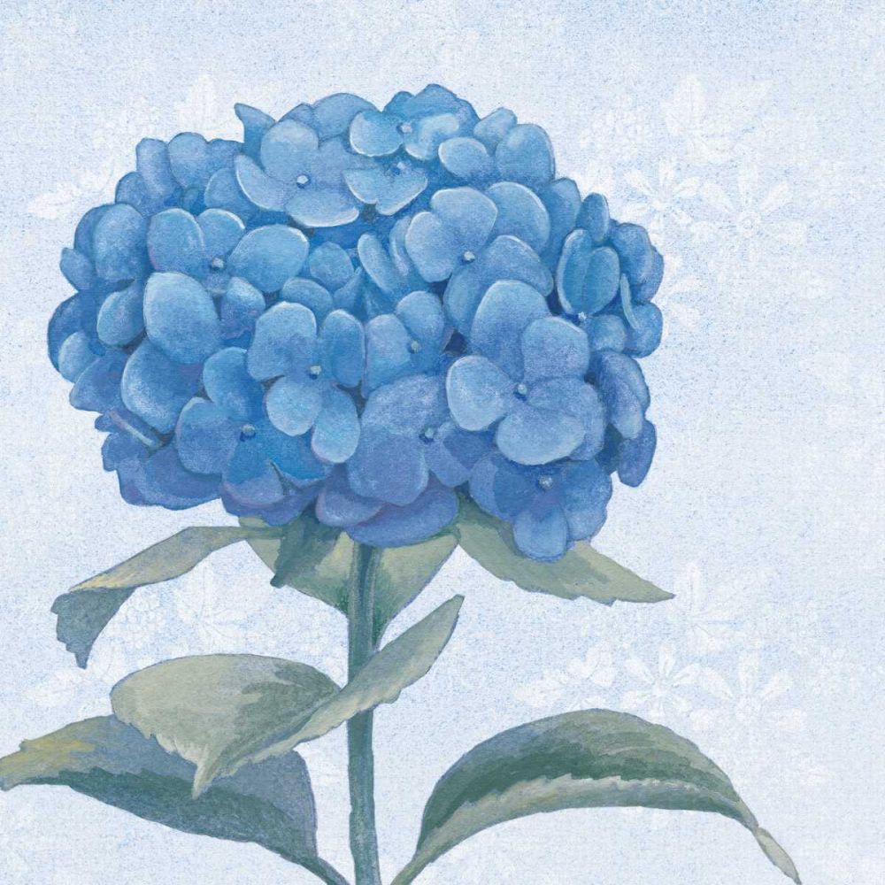 Blue Hydrangea III art print by Beth Grove for $57.95 CAD