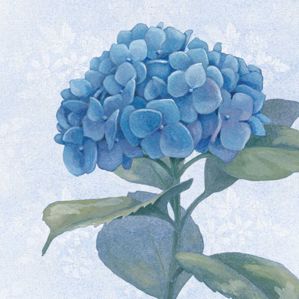 Blue Hydrangea IV art print by Beth Grove for $57.95 CAD