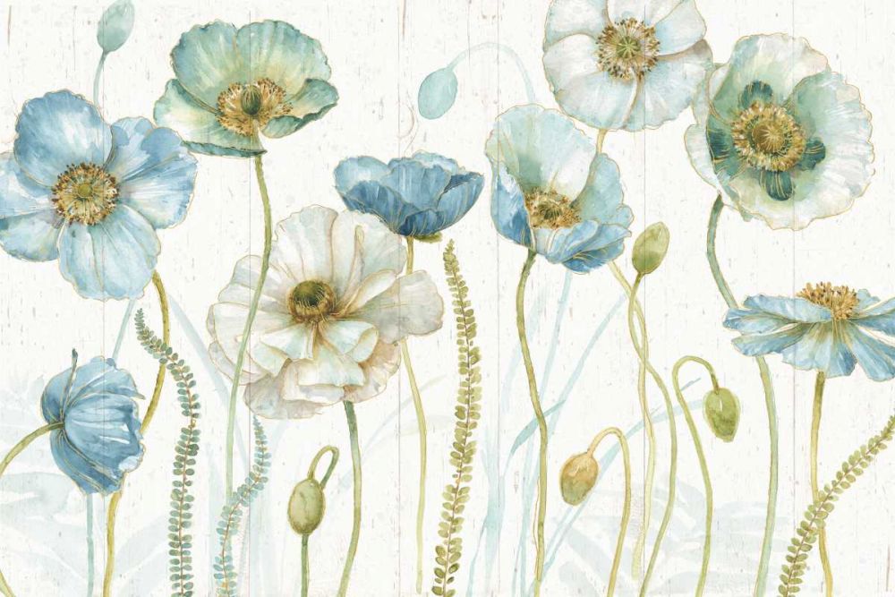 My Greenhouse Flowers I on Wood art print by Lisa Audit for $57.95 CAD