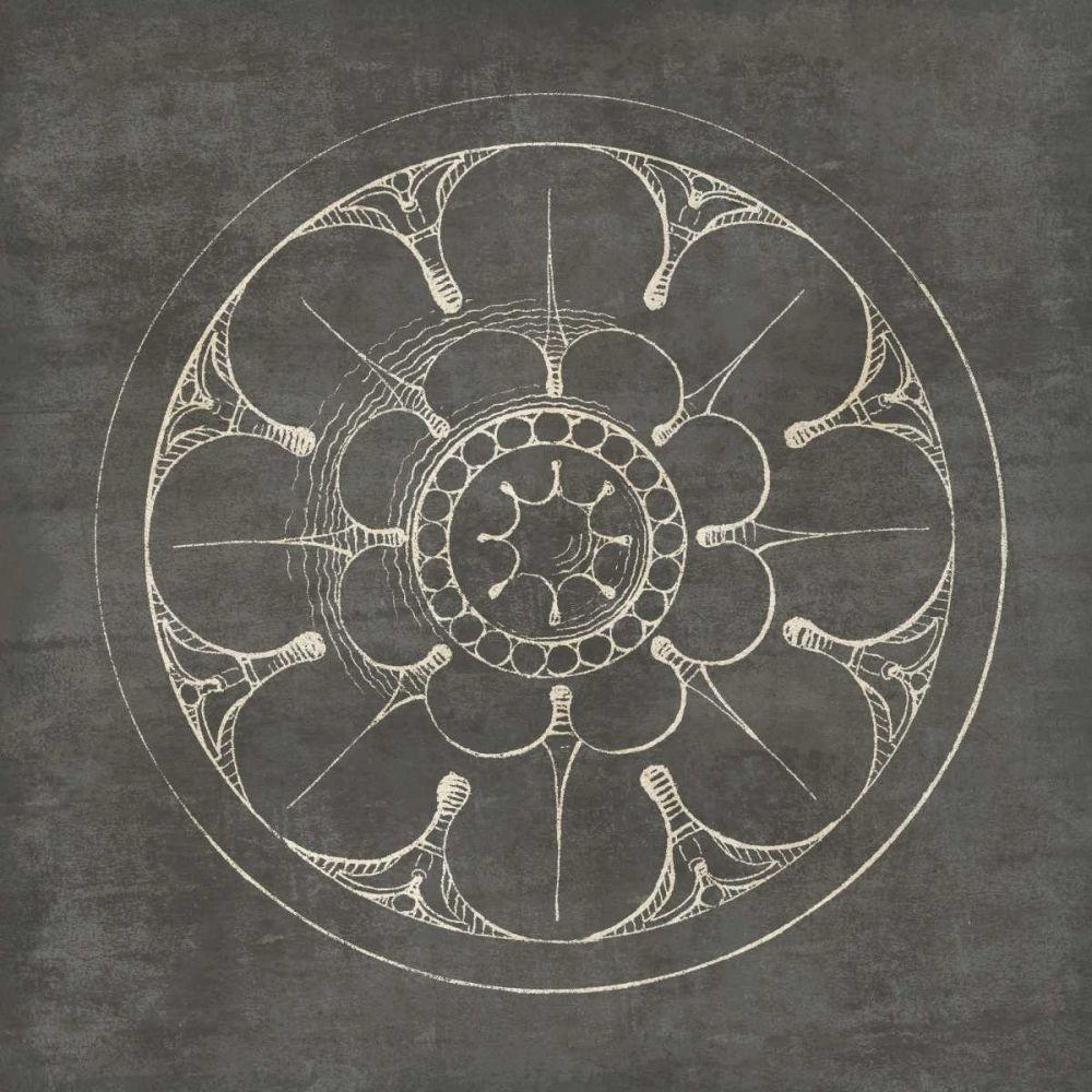Rosette III Gray art print by Wild Apple Portfolio for $57.95 CAD