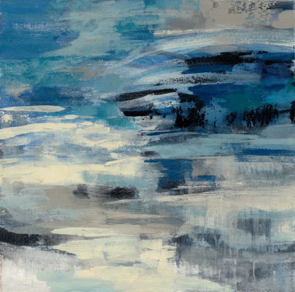 Indigo Wave art print by Silvia Vassileva for $57.95 CAD