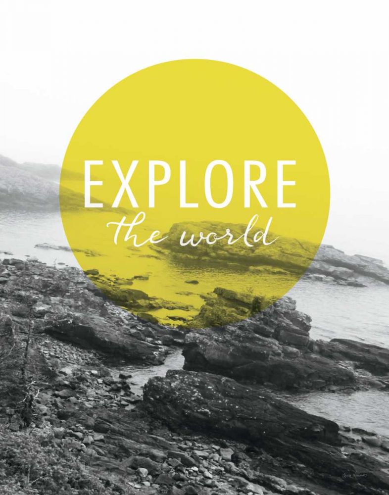 Explore the World art print by Laura Marshall for $57.95 CAD