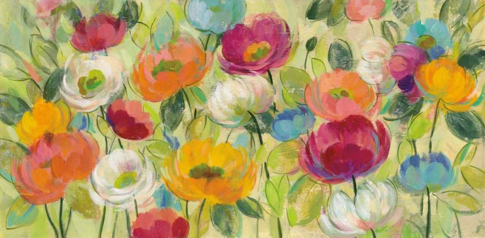 Chartreuse Garden art print by Silvia Vassileva for $57.95 CAD