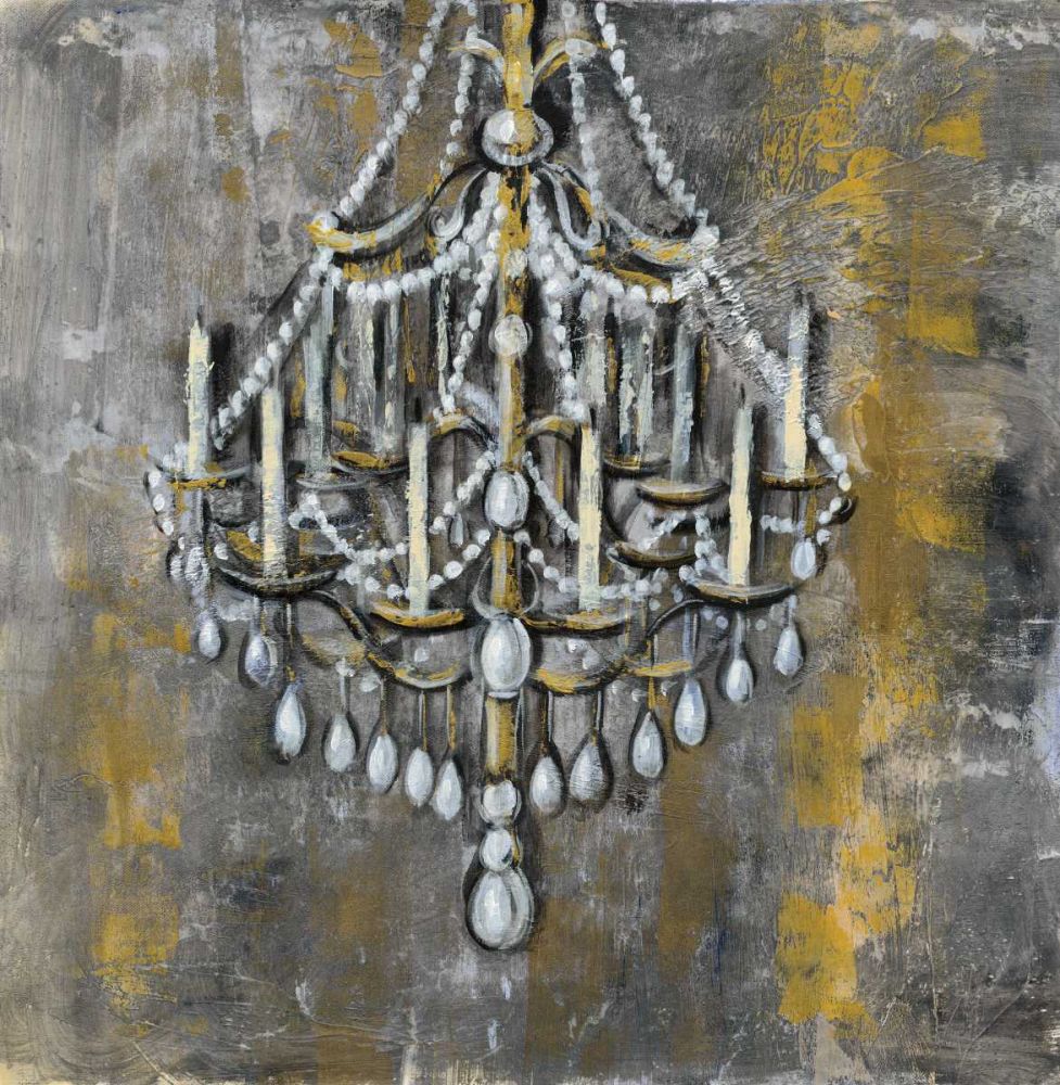 Vintage Chandelier I art print by Silvia Vassileva for $57.95 CAD