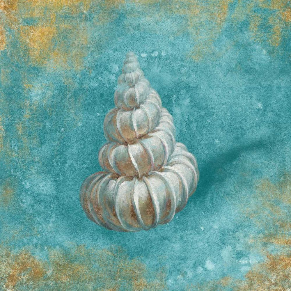 Treasures from the Sea II Aqua art print by Danhui Nai for $57.95 CAD