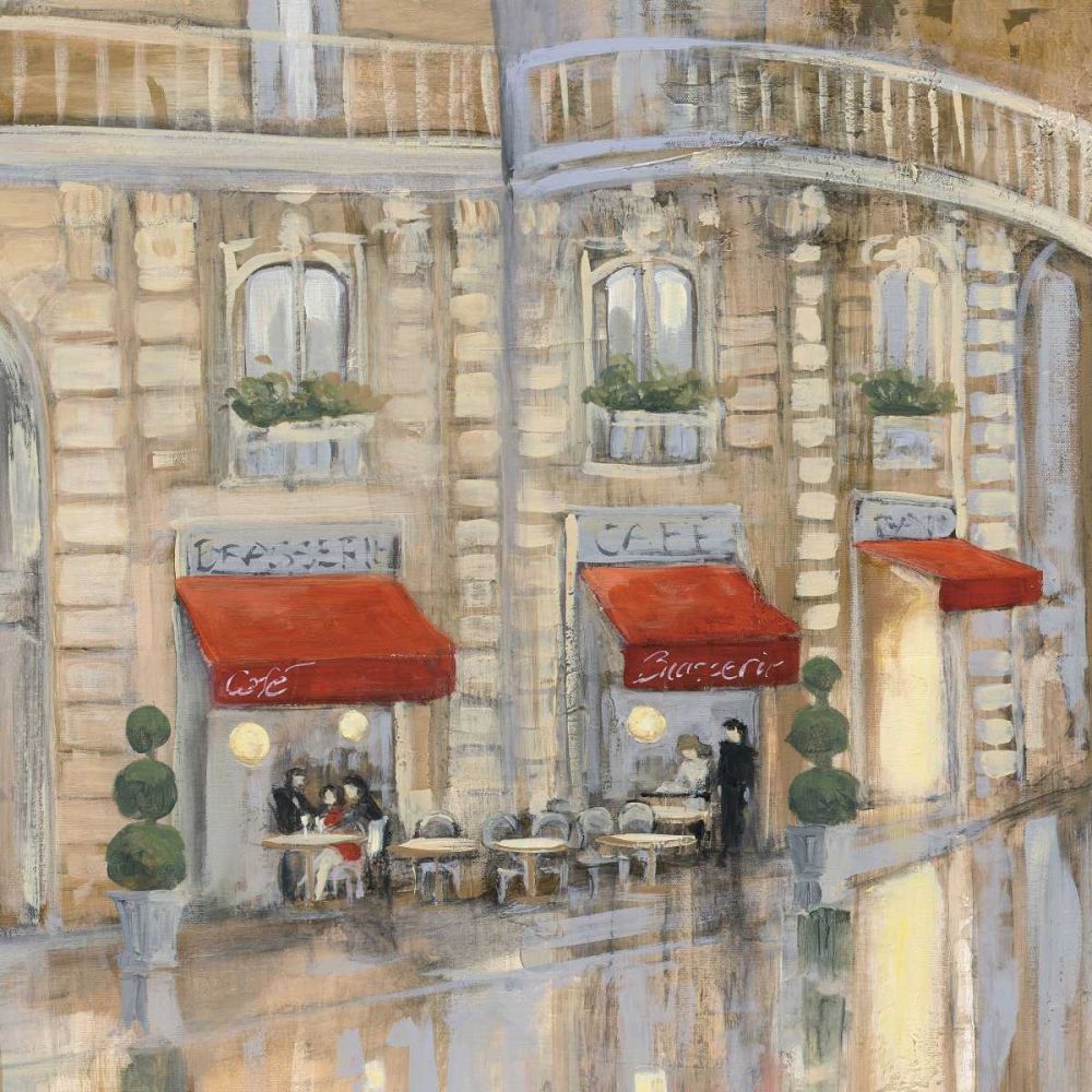 Touring Paris Couple II art print by Julia Purinton for $57.95 CAD