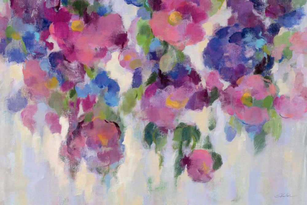 Pink and Blue I Crop art print by Silvia Vassileva for $57.95 CAD