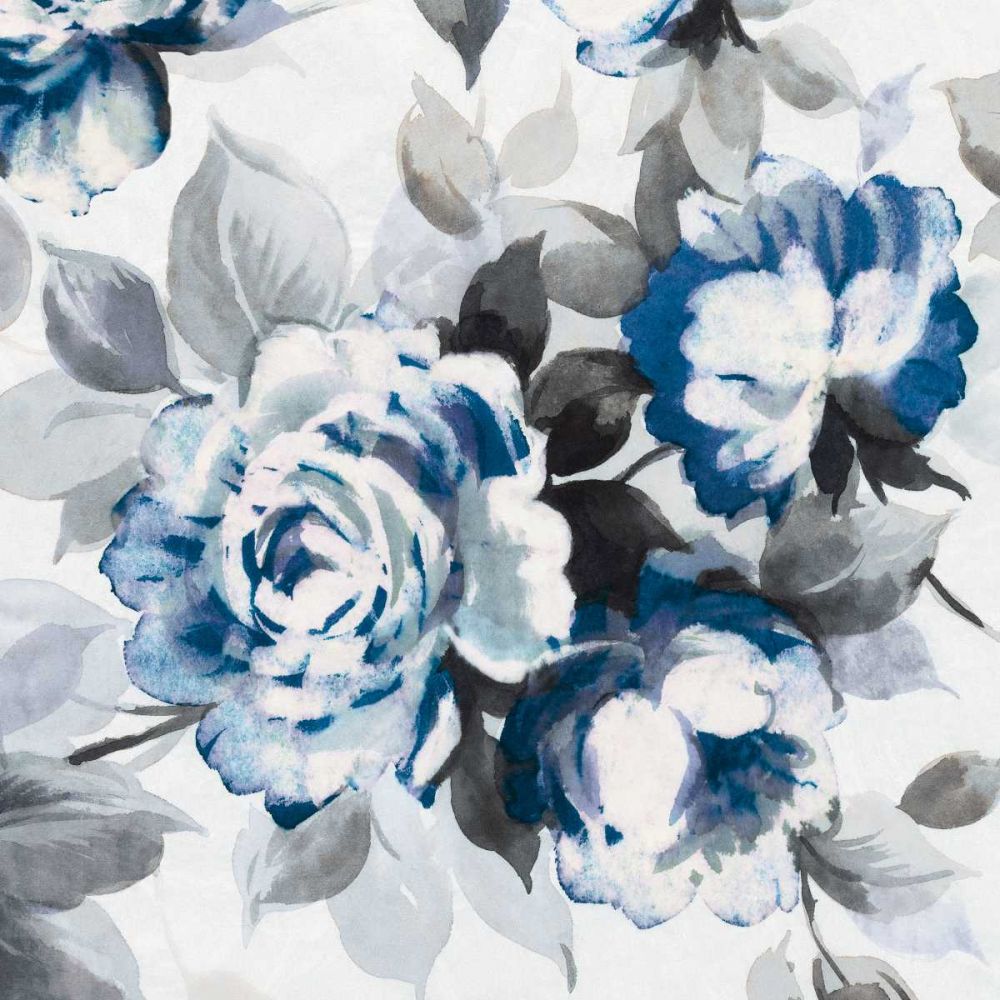 Scent of Roses Indigo III art print by Wild Apple Portfolio for $57.95 CAD