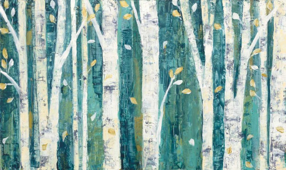 Birches in Spring art print by Julia Purinton for $57.95 CAD