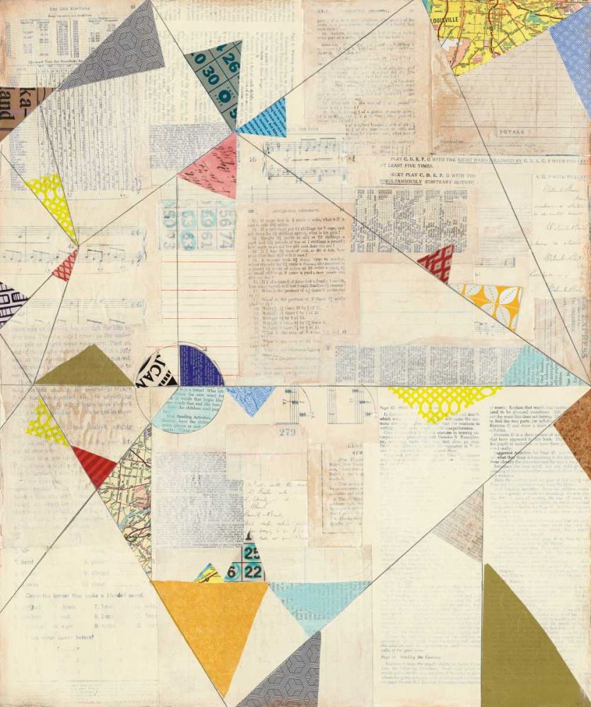 Geometric Background II v.2 art print by Courtney Prahl for $57.95 CAD