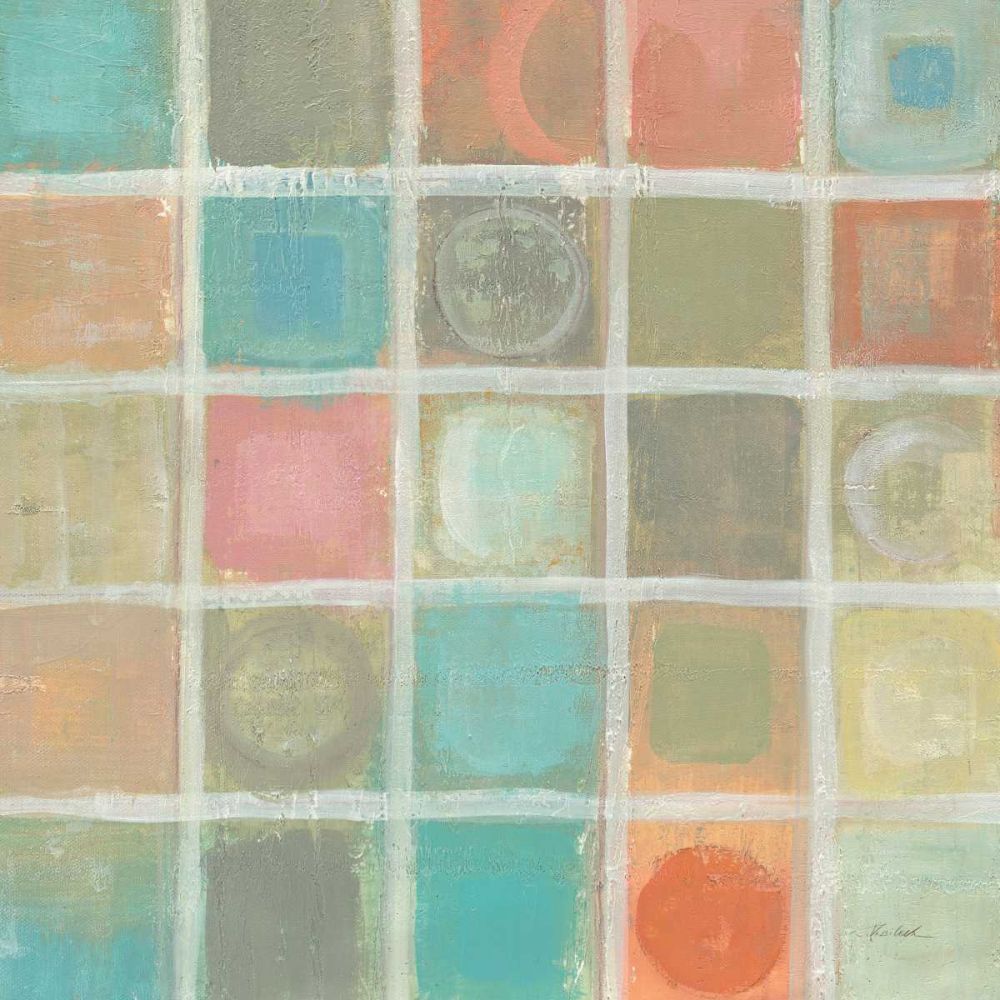 Sea Glass Mosaic Tile III art print by Silvia Vassileva for $57.95 CAD