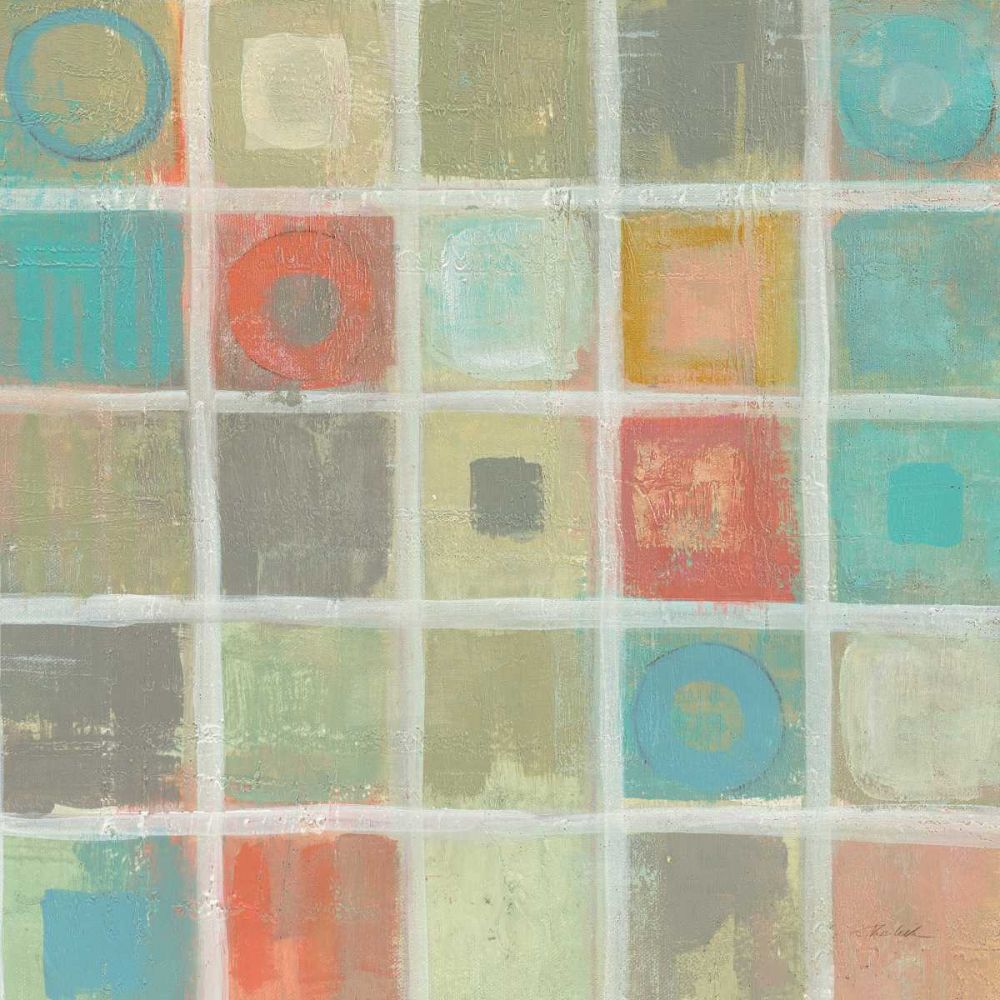 Sea Glass Mosaic Tile IV art print by Silvia Vassileva for $57.95 CAD