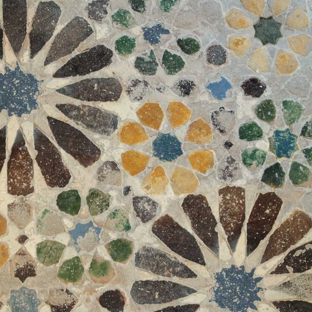 Alhambra Tile II art print by Sue Schlabach for $57.95 CAD