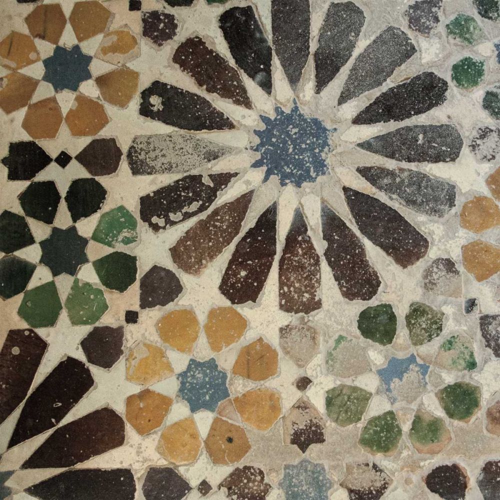 Alhambra Tile III art print by Sue Schlabach for $57.95 CAD