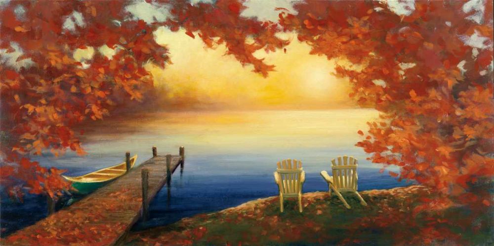 Autumn Glow Crop v.2 art print by Julia Purinton for $57.95 CAD