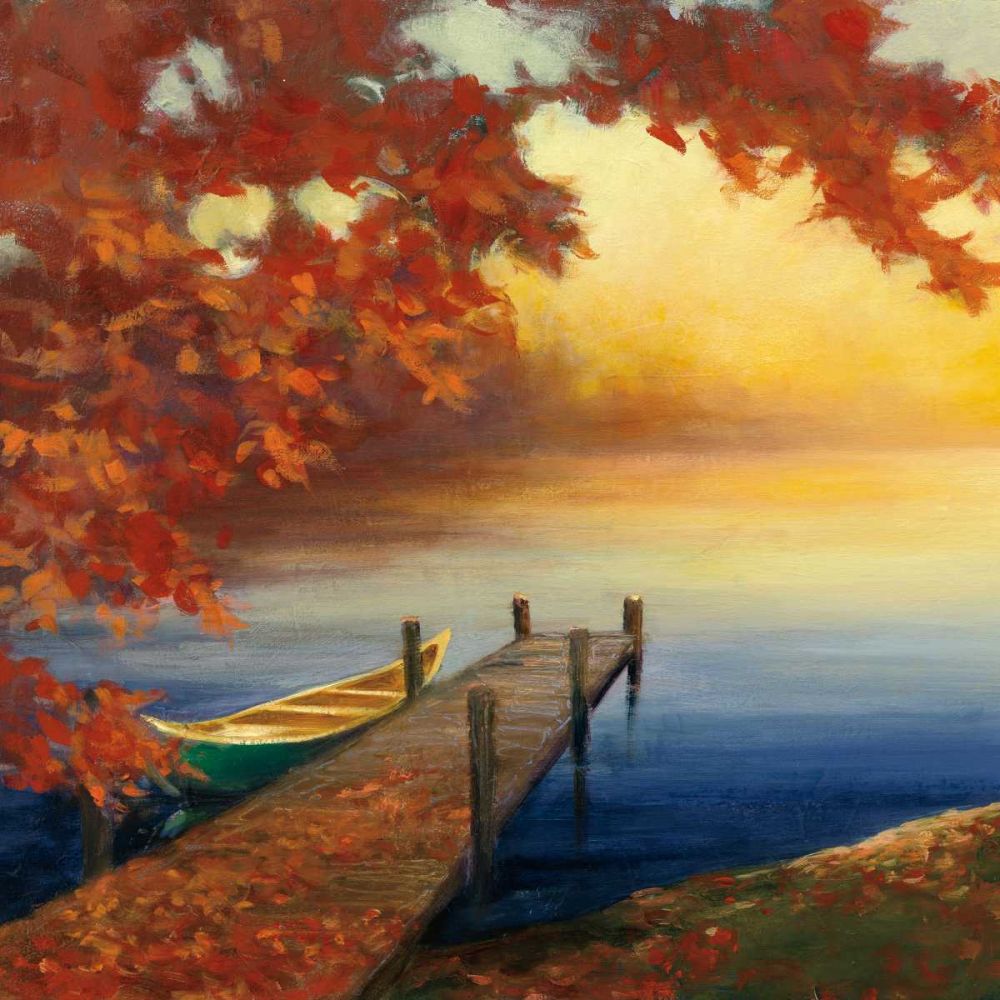 Autumn Glow III art print by Julia Purinton for $57.95 CAD