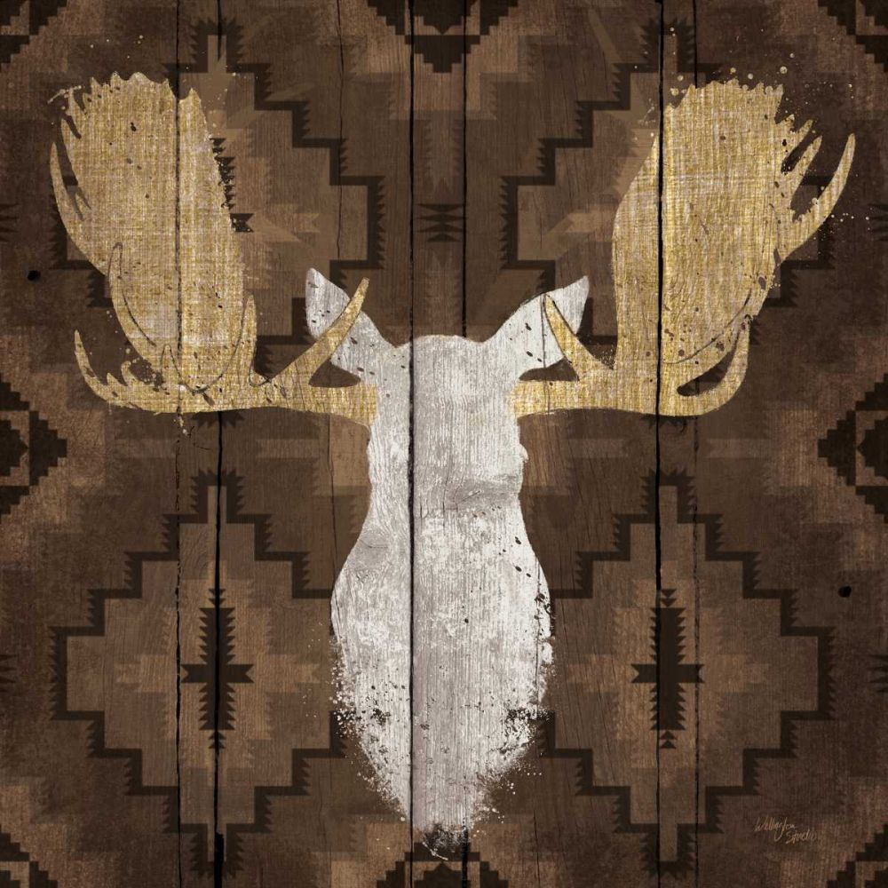 Precious Antlers III art print by Wellington Studio for $57.95 CAD