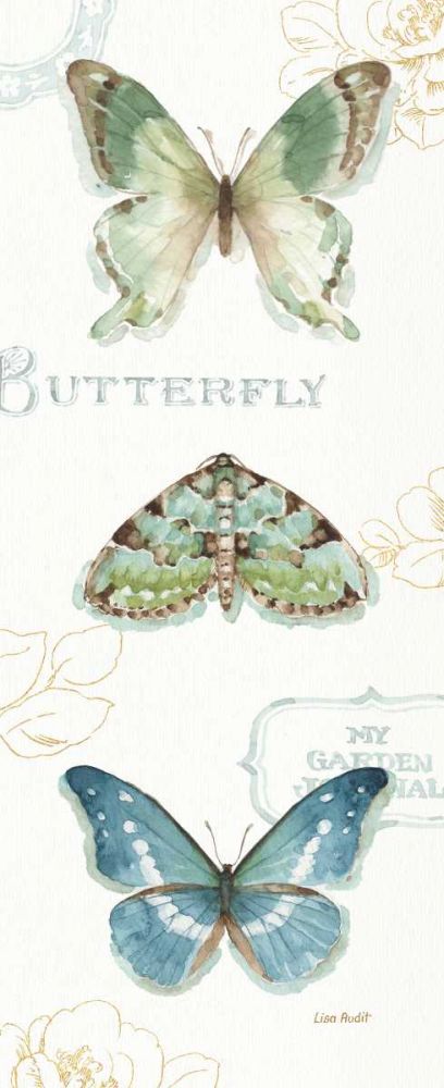 My Greenhouse Butterflies VI art print by Lisa Audit for $57.95 CAD