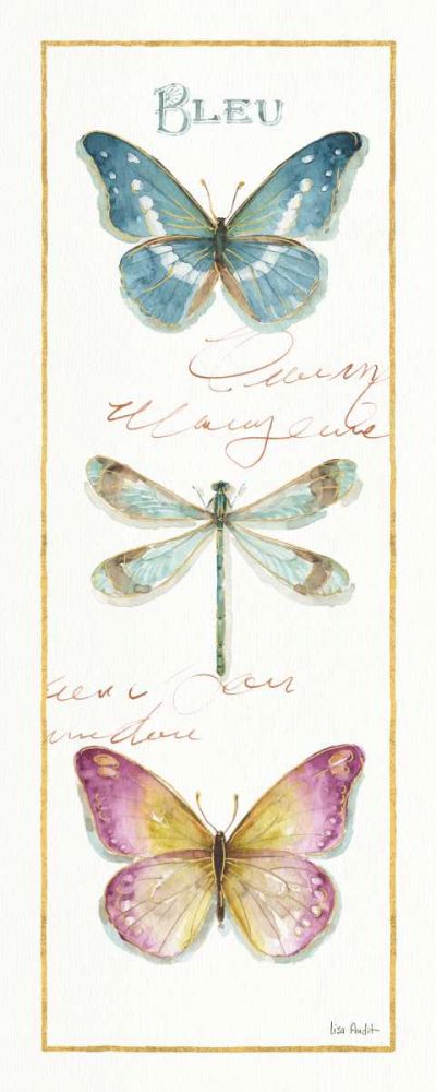 Rainbow Seeds Butterflies I art print by Lisa Audit for $57.95 CAD