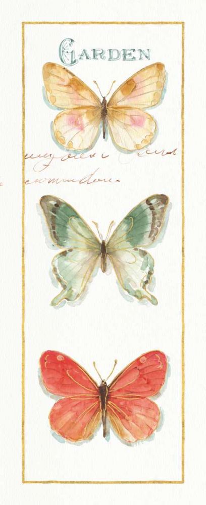 Rainbow Seeds Butterflies II art print by Lisa Audit for $57.95 CAD