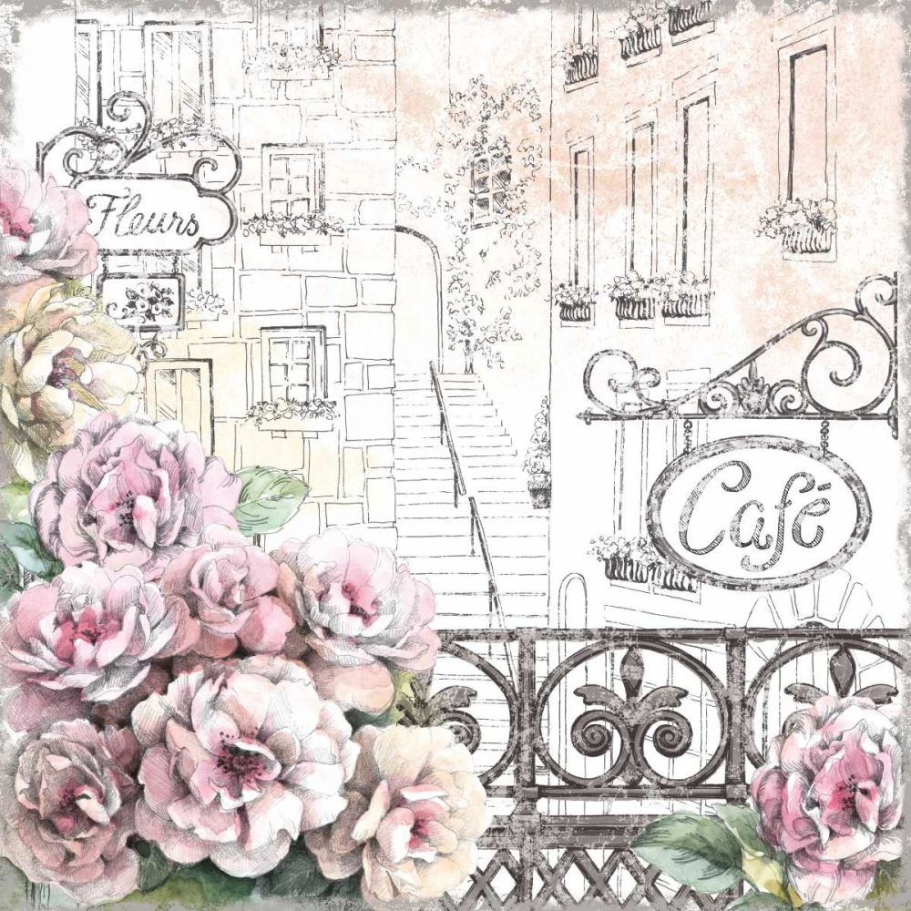 Paris Roses I art print by Beth Grove for $57.95 CAD