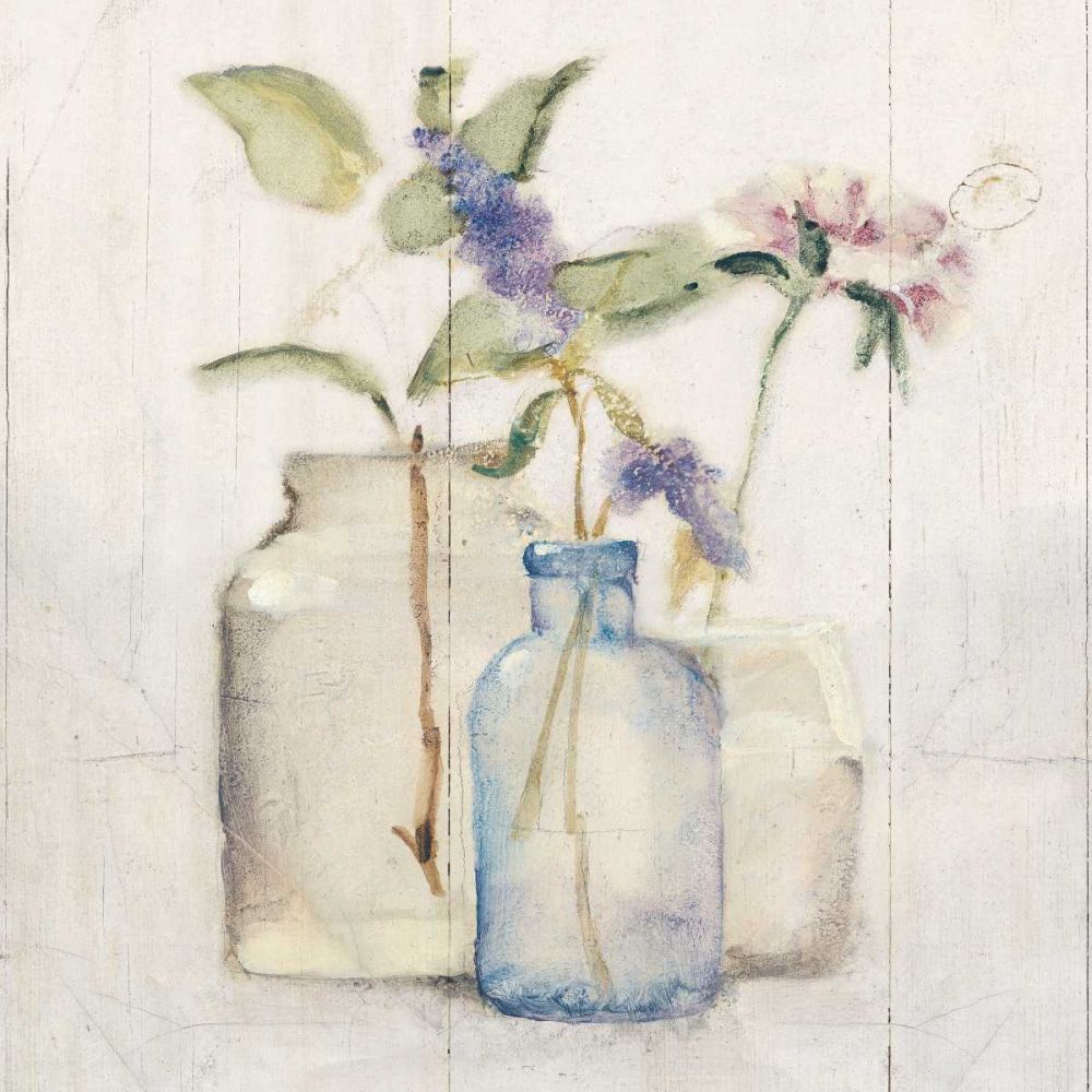 Blossoms on Birch I art print by Cheri Blum for $57.95 CAD