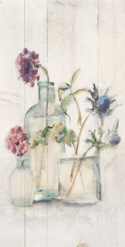 Blossoms on Birch II Panel art print by Cheri Blum for $57.95 CAD