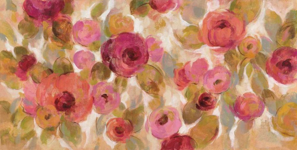 Glorious Pink Floral I art print by Silvia Vassileva for $57.95 CAD