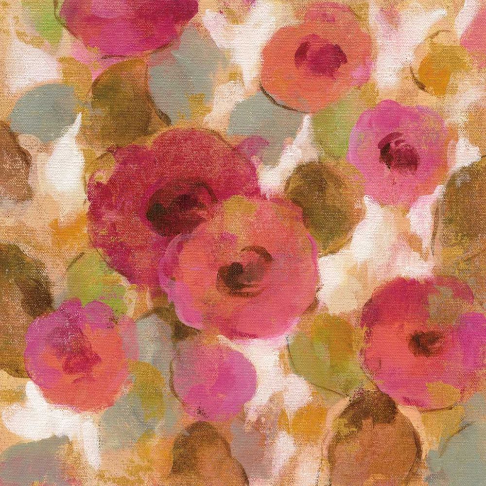 Glorious Pink Floral II art print by Silvia Vassileva for $57.95 CAD
