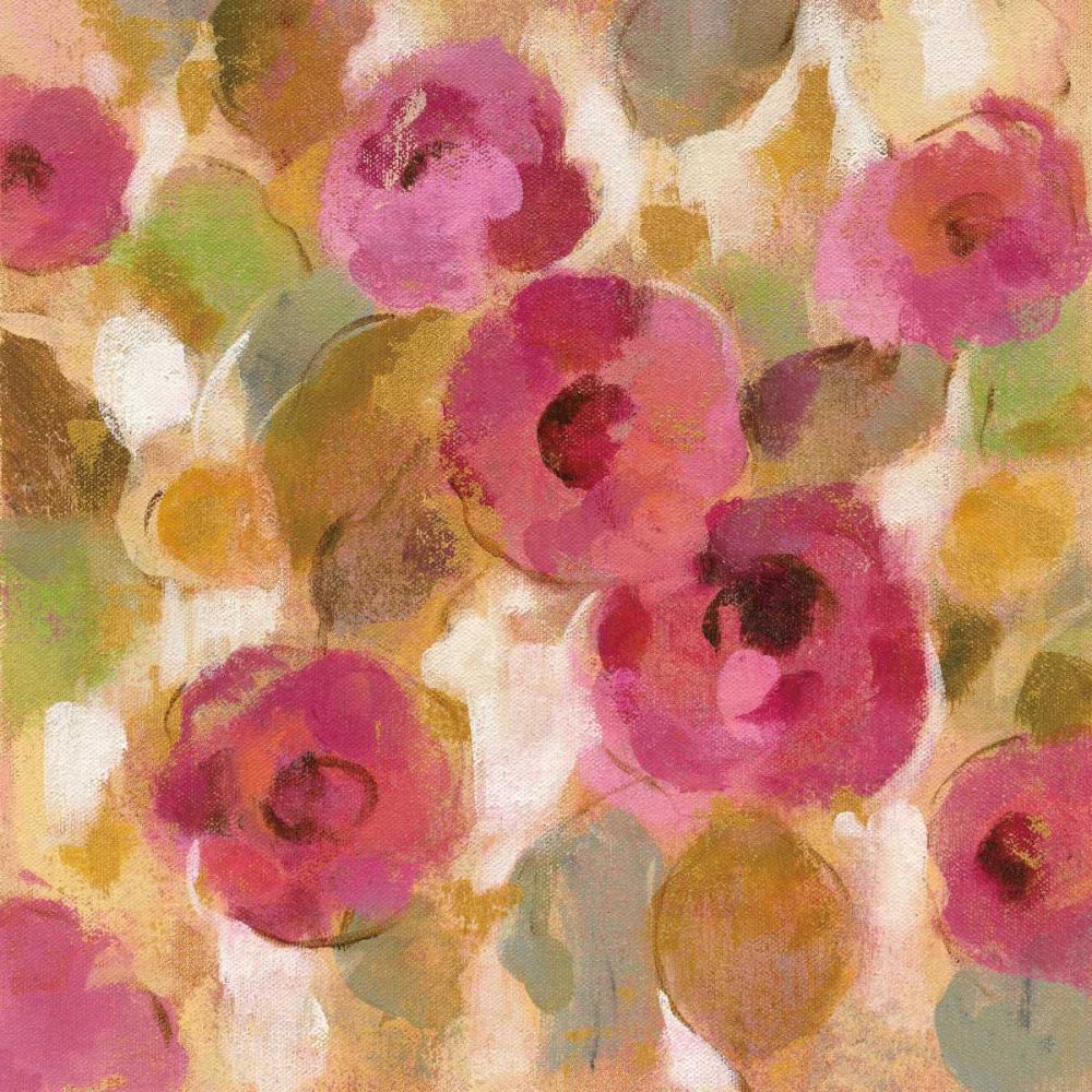 Glorious Pink Floral III art print by Silvia Vassileva for $57.95 CAD