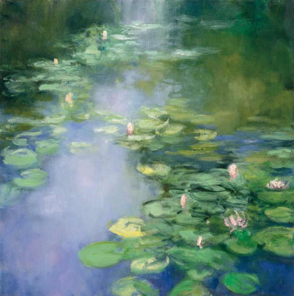 Blue Lily II art print by Julia Purinton for $57.95 CAD