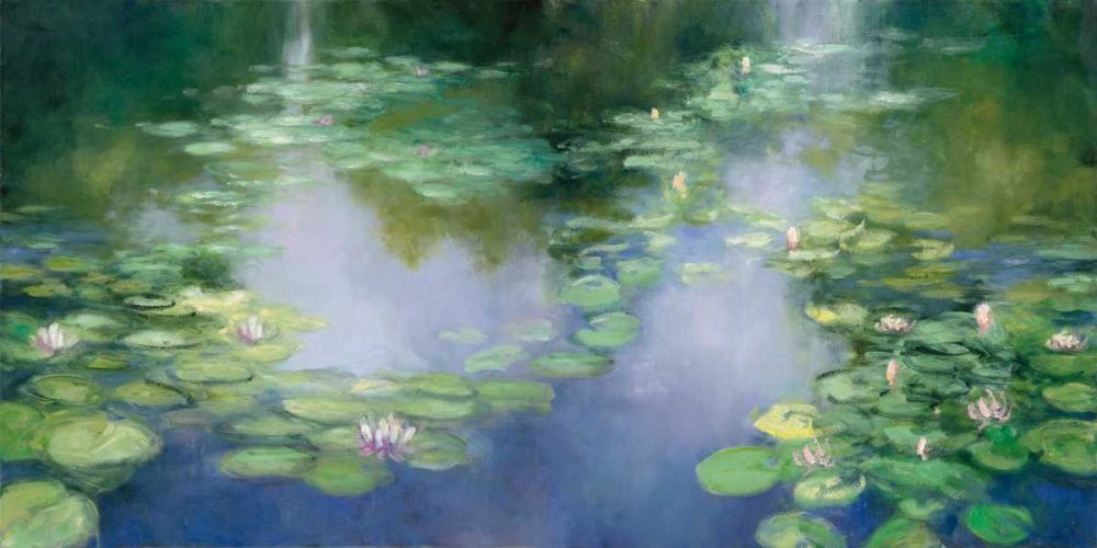 Blue Lily III art print by Julia Purinton for $57.95 CAD