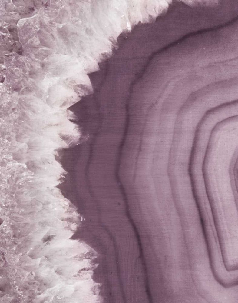 Agate Geode I Plum art print by Wild Apple Portfolio for $57.95 CAD