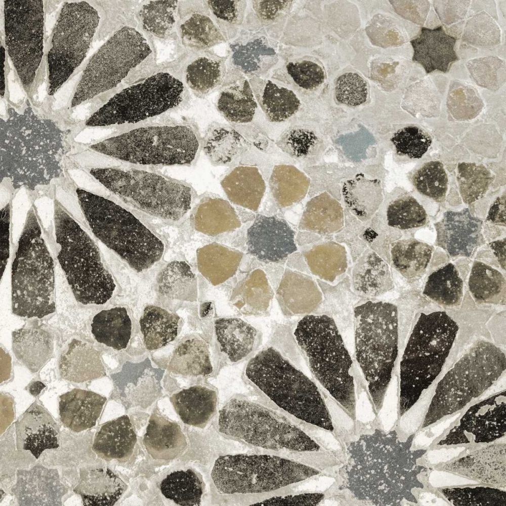 Alhambra Tile II Neutral art print by Sue Schlabach for $57.95 CAD