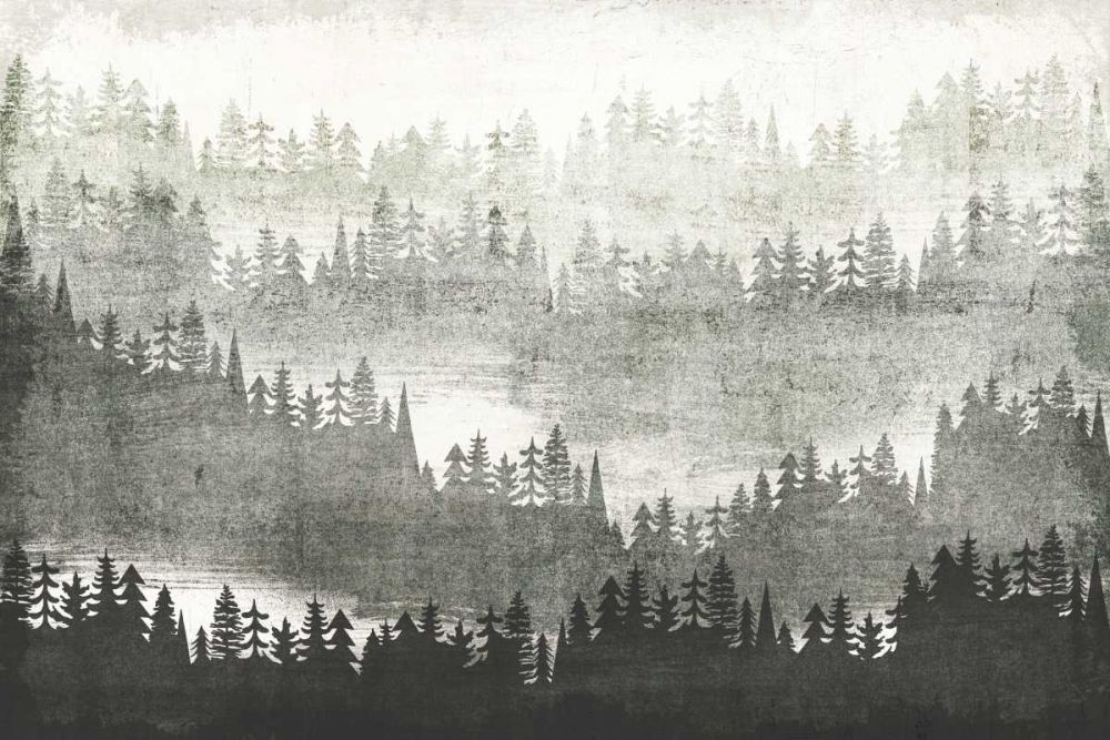 Mountainscape Silver art print by Michael Mullan for $57.95 CAD